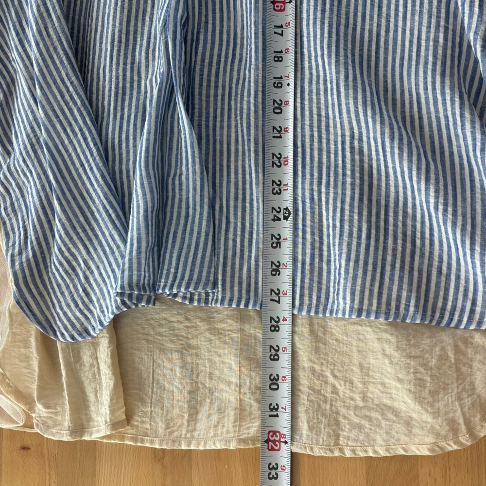 John Mark Women’s XL Embroidered Peacock top like aratta Anthropologie - Picture 9 of 10